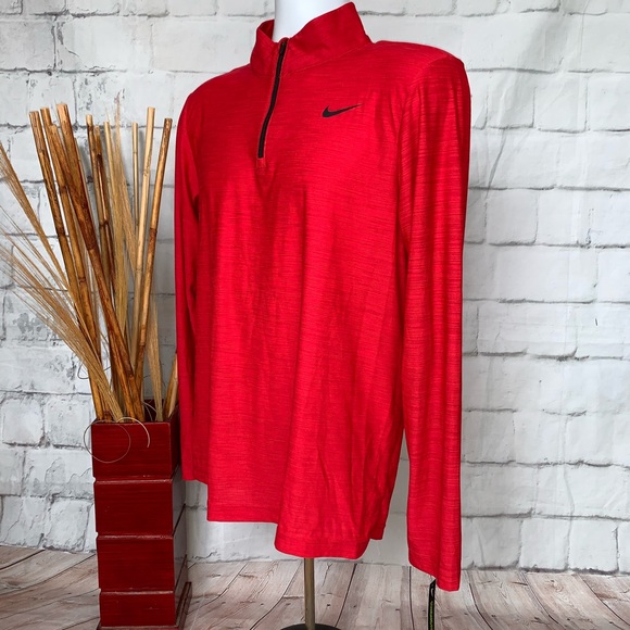 nike breathe quarter zip pullover